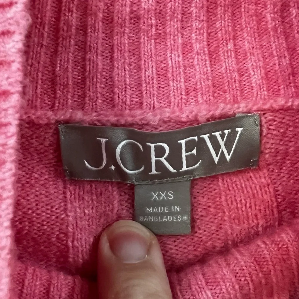 J.Crew Ribbed Mockneck Sweater in Super Soft Yarn
